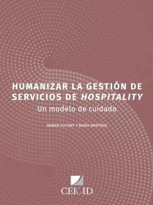 Portada Modelo Cuidado. Hospitality